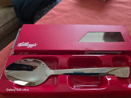 Kelloggs cereal spoon - kelloggs,