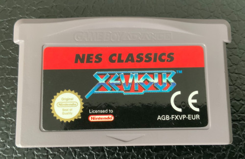 Xevious game cartridge - game,