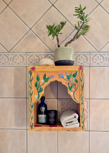 Vintage moroccan style wooden - moroccan,