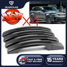 Black Gloss Door Handle Covers for Range Rover Sport Discovery 3 4 Freelander 2
