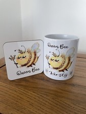 Queen Bee Mug, Queen Bee Gift, Bee Mug, Gift For Her, Mug, Friend Gift, Friend