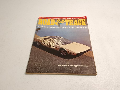 Vintage road track magazine - track,