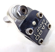 80s Old School BMX Bike Anlun Haro Group 1 4-Bolt Stem 1" Alloy CrMo Black Used