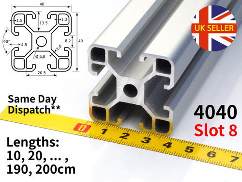 4040 aluminium extrusion - 4040,