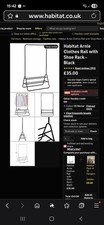 Habitat Arnie Clothes Rail