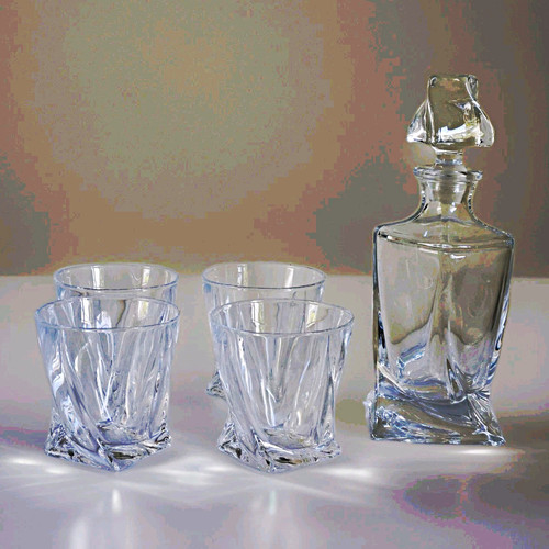 Bohemia glass decanter 4 - glass,