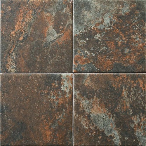 Slate way brown - brown, 15x15cm