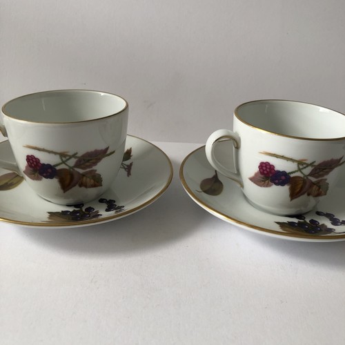 Royal worcester evesham - worcester, gold