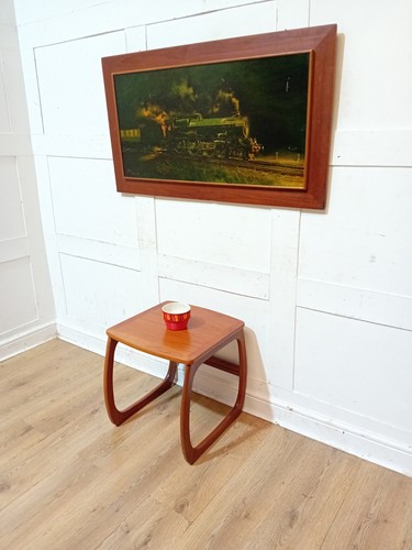 Retro teak parker knoll side - teak,