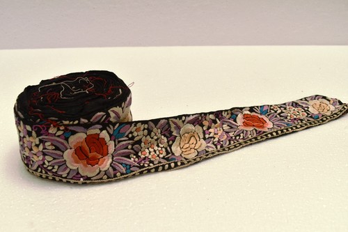 Antique parsi gara embroidered - antique,
