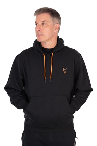 Fox classic hoody black orange - classic, black/orange