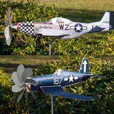 2D Airplane Wind Spinners
