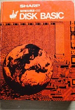 Sharp MZ-80 Disk Basic hard back book