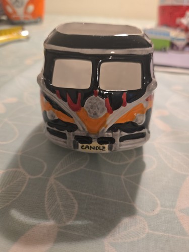 Black ceramic camper van t - black,