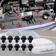 10Pcs Bumper Grille & Engine