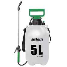 Amtech U2285 5 Litre Pressure Sprayer - Portable Garden & Shoulder Strap