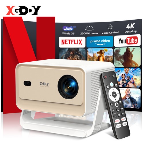 Xgody projector wifi - xgody, 4k