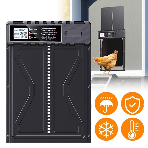 Automatic chicken coop door - automatic,