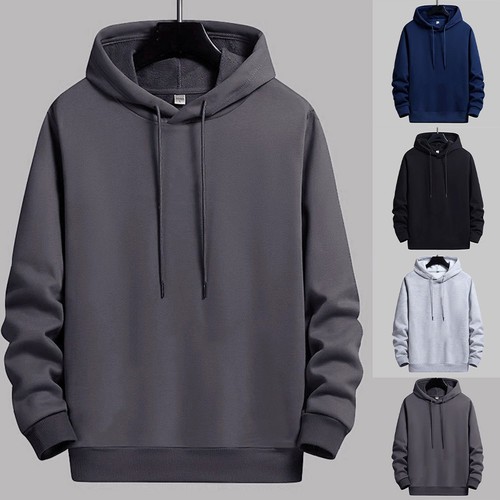 Men pullover hoodie fleece - men's,
