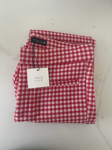 Zara women pink gingham - zara, women's
