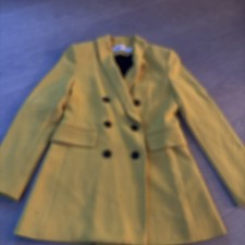 Yellow Zara Blazer As Worn By Trinny Size Small