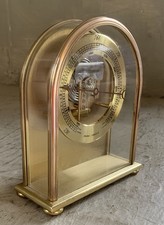 Desk Top Brass   Aneroid Barometer