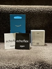 Amazon Echo Flex Plug-In Smart Speaker with Alexa – Open Box Unused – UK Model