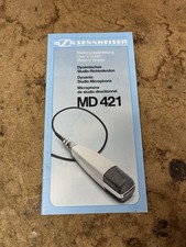 Vntg Sennheiser MD 421