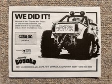 Vintage Downey Toyota Four