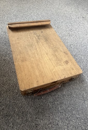 Vintage artists wooden table - vintage,