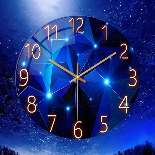 Silent wall clock quartz - silent,
