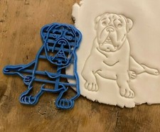Bullmastiff dog cookie cutter