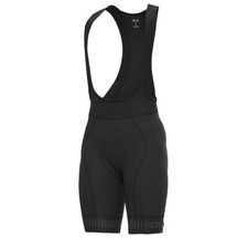 ALE Mens Cycling Bib Shorts -  Strada PR-R - Padded, Black-Grey, L15062318