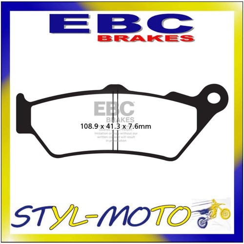 Fa209 organic rear brake - rear,