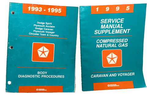 1995 caravan voyager service - 1995,