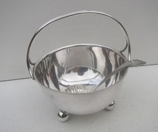 Vintage 'John Round & Son, Sheffield' Silver Plated Sugar Bowl & Sifter Spoon