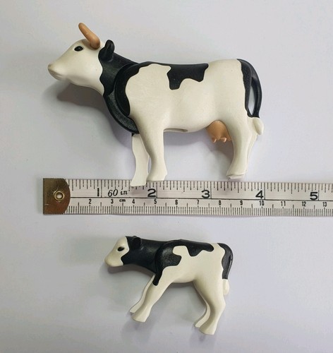 Playmobil cow and - and, calf