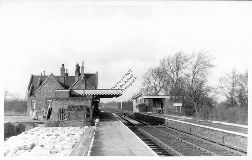 1955 hardingham train station - 1955,