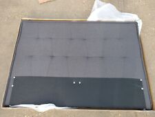 King Bed Grey Metro Upholstered Kingsize Headboard for Metro Frame - New Boxed