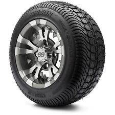 10" Vampire Gunmetal Golf Cart