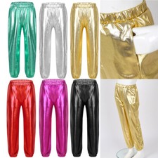 Kids Girls Boy Shiny Metallic