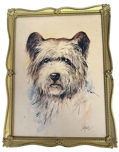Terrier dog framed picture - terrier,