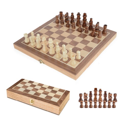 Toyrific chess foldable - foldable, wooden
