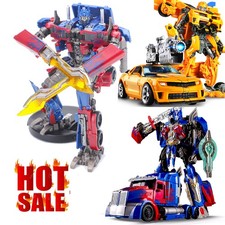 Deformation Toys Optimus Prime Toy Deformed Car Robot Action Figure Car Model