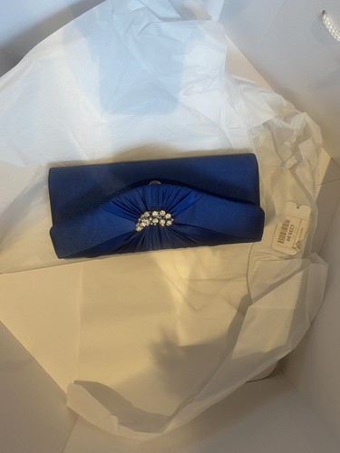 Cobalt blue clutch - cobalt, bag