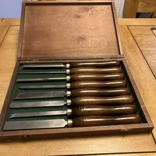 Crown  Woodturning set of 8