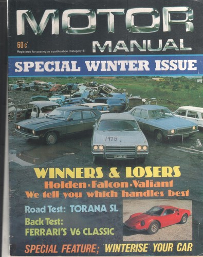 Motor manual 1978 - winter, ford