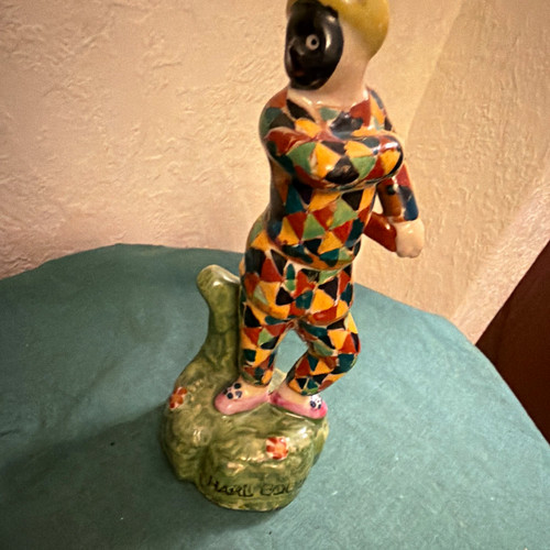 Unmarked hand painted - unmarked, ceramic