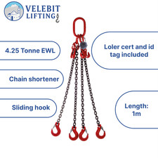 1mtr leg 8mm - lifting, chain
