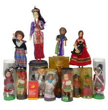 Vintage Souvenir Dolls Bundle Wales Ireland British Airways KM1B